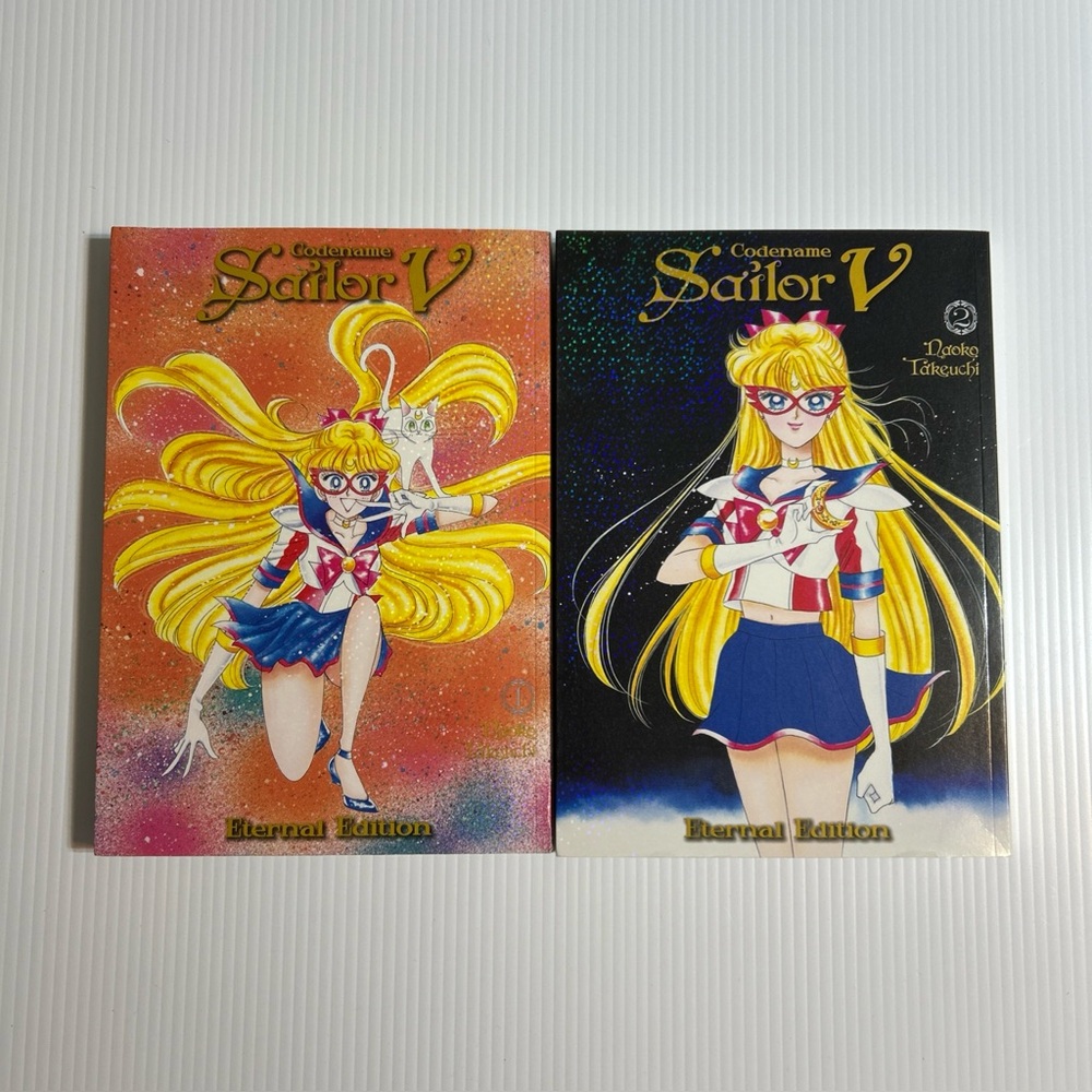 Sailor Moon Codename Sailor V Eternal 1 & 2 ~ 1st Edition ~ Manga Anime English